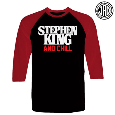 Stephen King & Chill - Men's (Unisex) Baseball Tee