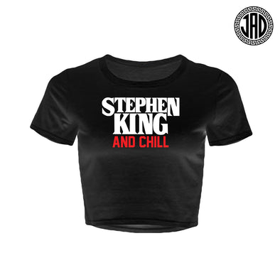 Stephen King And Chill - Women's Crop Top