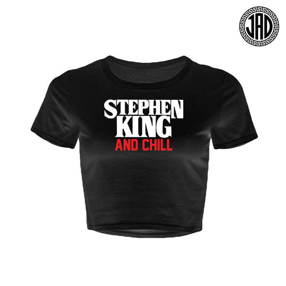 Stephen King And Chill - Women's Crop Top