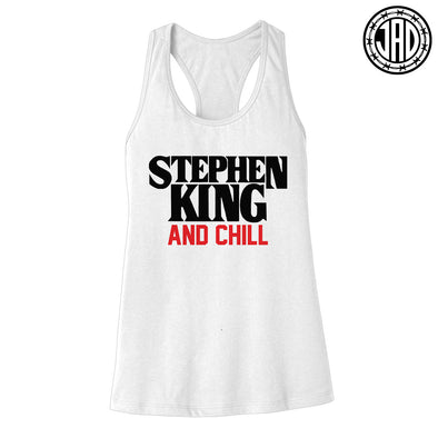 Stephen King And Chill - Women's Racerback Tank