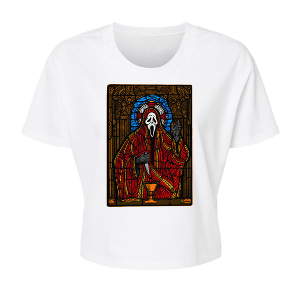 The Saint V3 - Alternative Women's Crop Tee