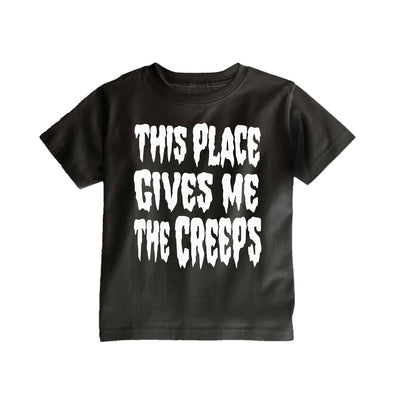 This Place Gives Me the Creeps V2 - Kid's Tee