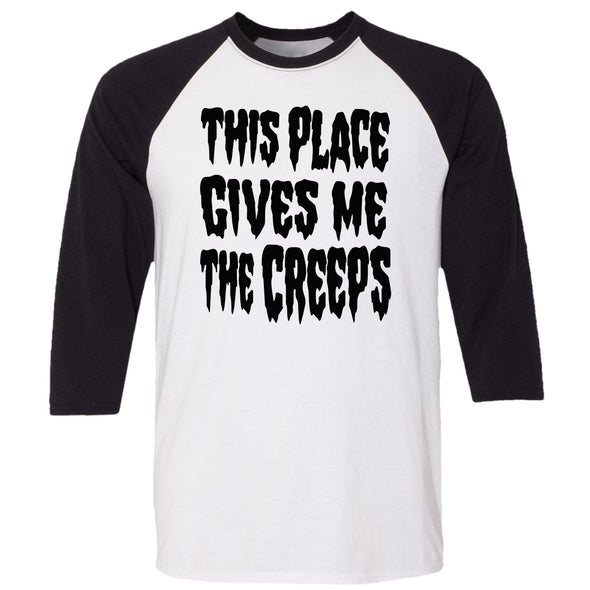 This Place Gives Me the Creeps V2 - Men's Baseball Tee