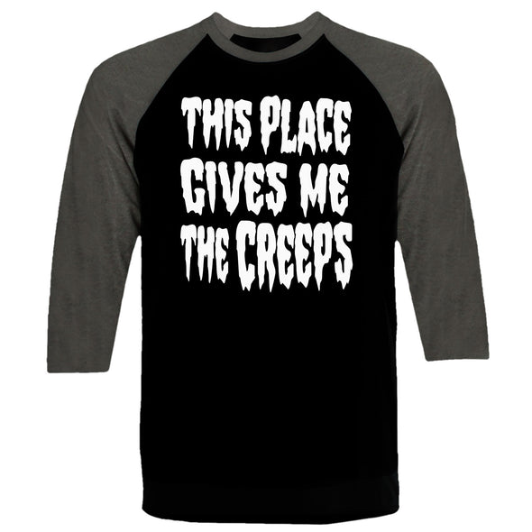 This Place Gives Me the Creeps V2 - Men's Baseball Tee