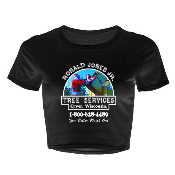 Tree Services - Women's Crop Top