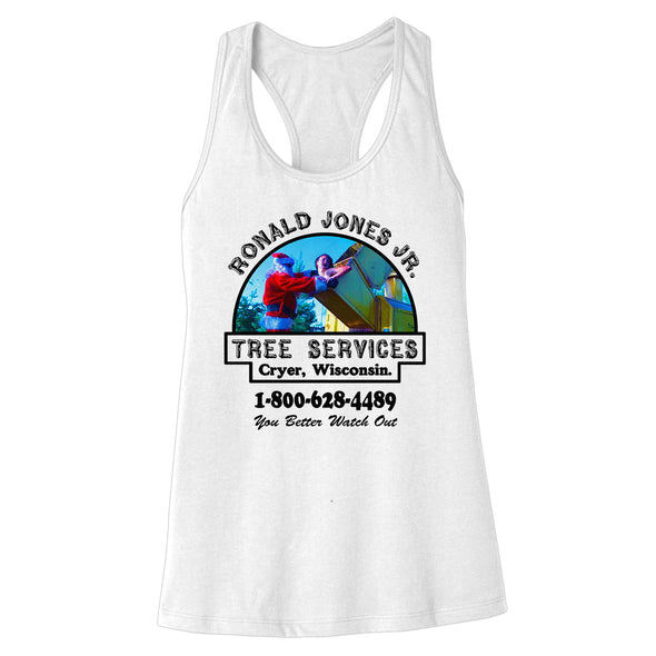 Tree Services - Women's Racerback Tank