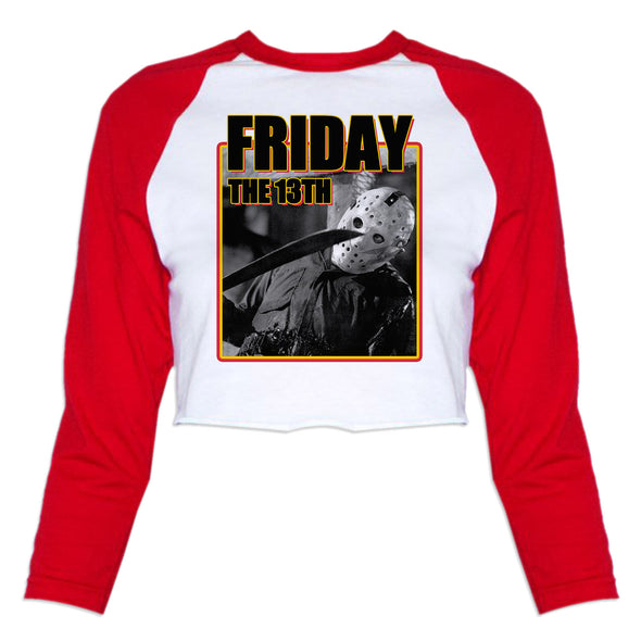Vintage Friday - Women's Cropped Baseball Tee