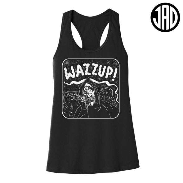 Wazzup - Women's Racerback Tank