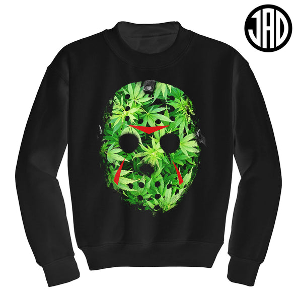 Weed Mask - Crewneck Sweater