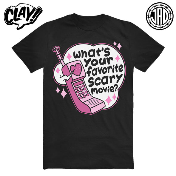 What's Your Favorite Scary Movie - Men's (Unisex) Tee