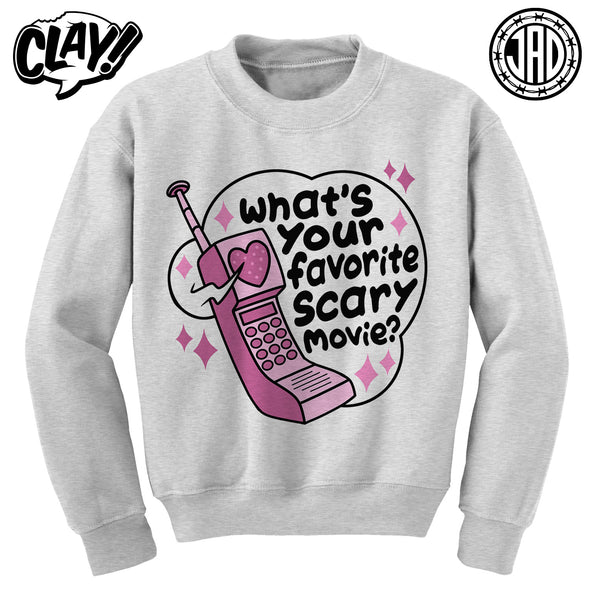 What's Your Favorite Scary Movie - Crewneck Sweater