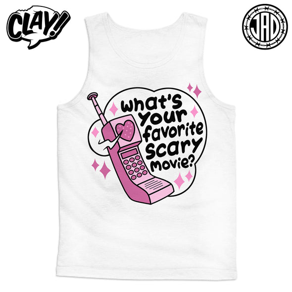What's Your Favorite Scary Movie - Men's (Unisex) Tank