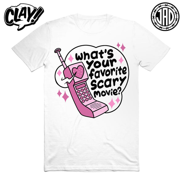 What's Your Favorite Scary Movie - Men's (Unisex) Tee