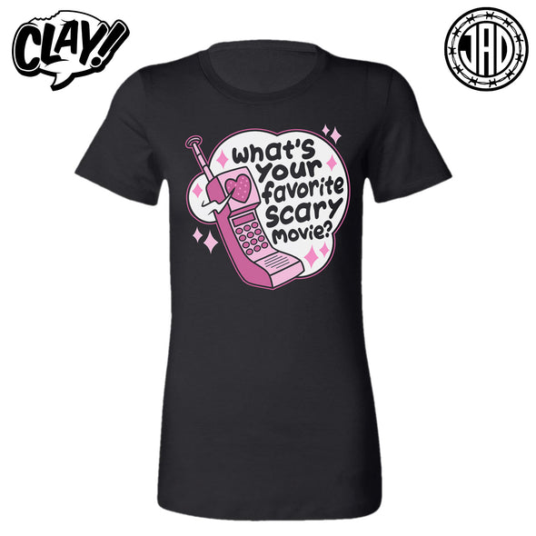 What's Your Favorite Scary Movie - Women's Tee